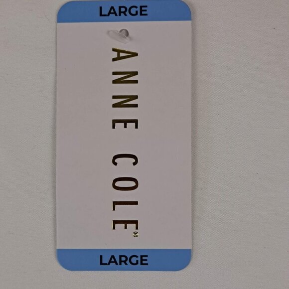 Anne Cole Size Large Orange Floral Tankini Top Adj Straps Removable Padding NWT - Picture 14 of 15